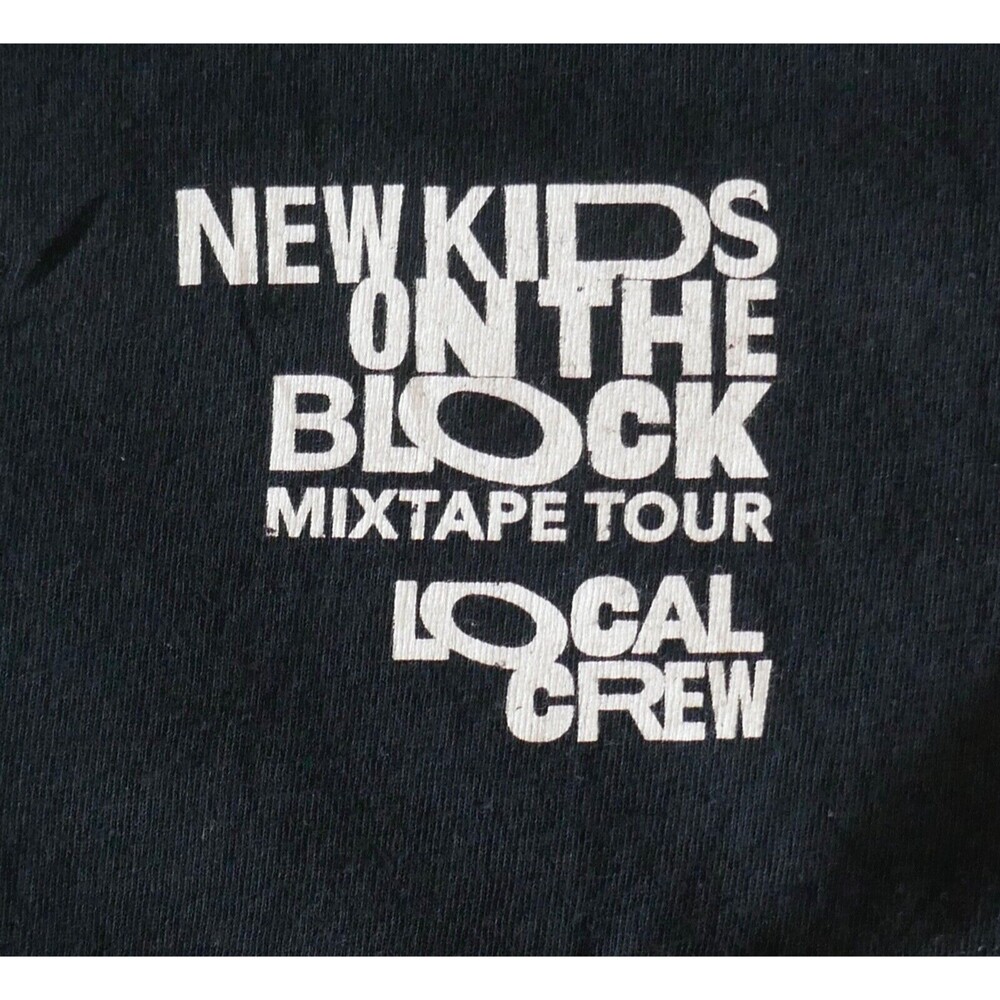 New Kids On The Block NKOTB 2022 Mixtape Tour Local Crew XL T-shirt